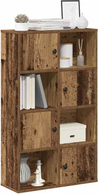 Produktbild von Hochwertig Bücherregal Altholz-Optik 60x24x101,5 cm Holzwerkstoff 860398