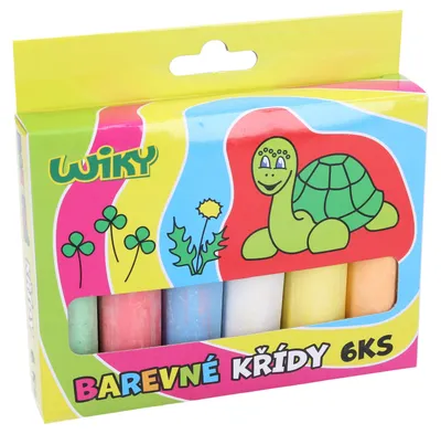 Image de Craies de trottoir colorées 6pcs