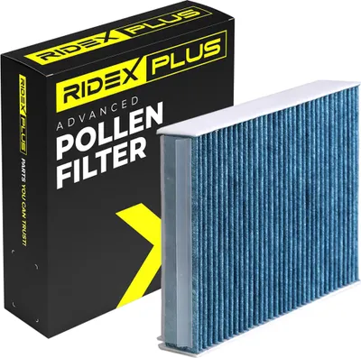 Produktbild von RIDEX PLUS 424I0493P Innenraumfilter Pollenfilter für VW Polo Schrägheck (6R1, 6C1) Aktivkohle