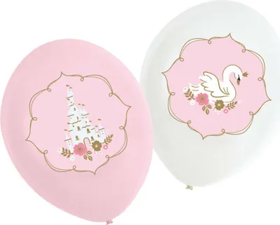 Produktbild von 6 Princess for a Day Latexballons 27,5cm
