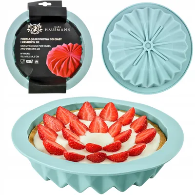 Produktbild von Karl Hausmann 3D Silikonform Kuchen Dessert Monoporcja