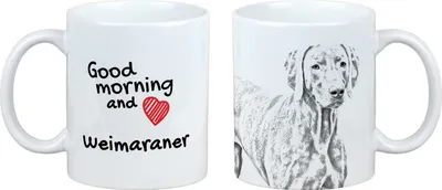 Immagine prodotto di Art-Dog Tazza in Vetroceramica – Weimaraner