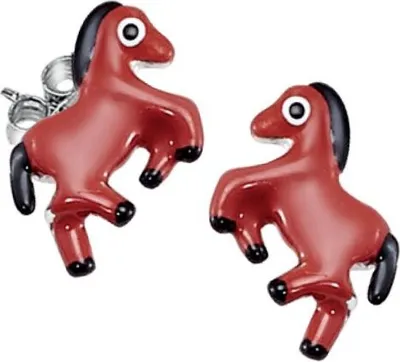 Produktbild von Scout Kinder Ohrringe Ohrstecher Silber Pferd Mädchen 262155100