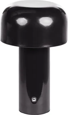 Obrázok produktu pre BELIANI Stolná lampa čierna kovová bezdrôtová dobíjateľná batéria Dotyková funkcia LED Funkcia stmievania USB kábel Vnútorná vonkajšia stolná lampa Stolná lampa