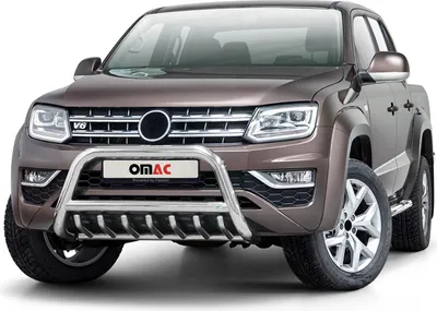 Produktbild von Frontbügel Frontschutzbügel für VW Amarok 2016-2021 mit ABE Rammschutz Silber