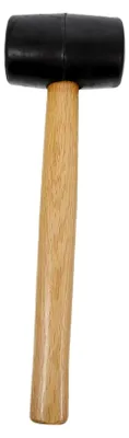 Produktbild von Gummihammer mit Holzgriff für Fliesenverlegung