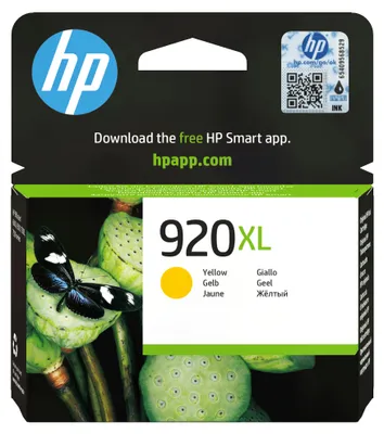 Produktbild von HP CD 974 AE Tintenpatrone yellow No. 920 XL