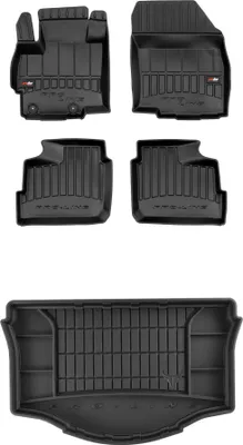 Produktbild von FROGUM Gummimatten Auto Fußmatten + Kofferraummatte für Mitsubishi Space Star 13-