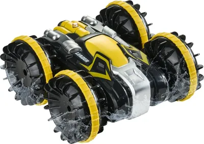 Obrázek produktu pro Obojživelné dálkově ovládané auto loď 2,4 GHz 4WD RC loď děti dospělí žlutá