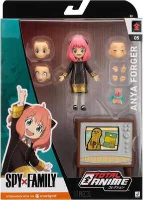 Obrázek produktu pro Jazwares Total Anime Anya Forger, Sběratelská akční figurka, Anime a Manga