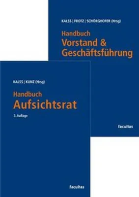 Obrázek produktu pro Kombipaket Handbuch Aufsichtsrat und Handbuch Vorstand & Geschäftsführung