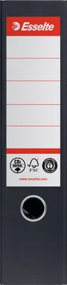 Produktbild von Ordner No.1 klimaneutral Papier A4 75mm schwarz Packung mit 10 Stück