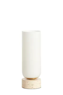 Produktbild von Light & Living - Tischleuchte RYLANO - Ø12x35cm - Weiß