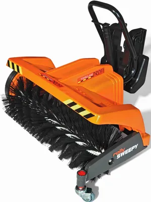 Produktbild von rolly toys Sweepy Anbaukehrmaschine, orange , Maße: 49x44x40 cm; 40 972 3