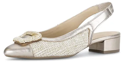 Produktbild von Gabor Slingpumps Weiblich 32313934373736 Gold 38 1/2 EU