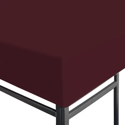 Obrázok produktu pre vidaXL Pavilónová strecha 310 g / m² 3x4 m Vínovo červená