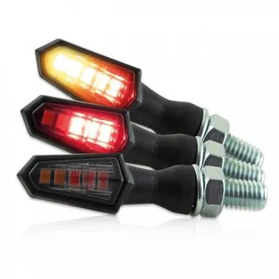 Produktbild von LED-Blinker+RL-Kombi PIKE schwarz M8
