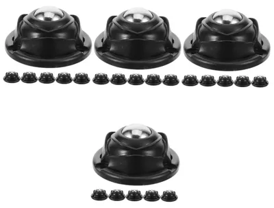 Produktbild von 24 robuste, selbstklebende Rollen, einfache Montage, ideal für Haushaltsgeräte und Möbel