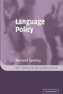 Produktbild von Language Policy