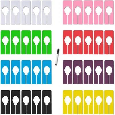 Immagine prodotto di Cassetti sospesi - Multicolori e scrivibili - 40 pezzi