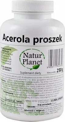 Produktbild von Natur Planet Acerola Pulver 250 g Vitamin C