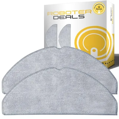 Produktbild von Wischpads, Mikrofasertücher, Mopp (2 Stück) für Roborock Q7 M5, Q7 L5, Q7 L5 Plus