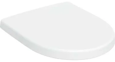 Produktbild von Geberit Renova Plan WC-Sitz Befestigung von oben, weiß