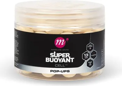 Produktbild von Mainline Baits Cell Super Buoyant Pop-Ups 13 mm White