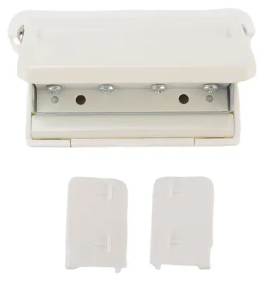 Productafbeelding van Paddenstoel Perforator - Discbound Gatenmaker - Notitieboekjes Maken - 4 Verstelbare Gaten - 3 Vellen Capaciteit - Wit