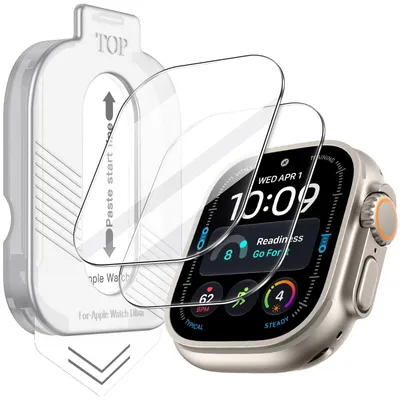 Image de Film de protection d'écran pour Apple Watch Ultra 4/3/2/1 49 mm, qualité HD, haute transparence