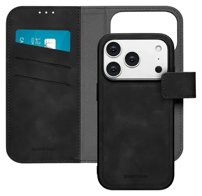 Produktbild von imoshion Entfernbare 2-1 Luxus Klapphülle iPhone 17 Pro - Schwarz