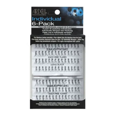 Produktbild von Ardell Individual Naturals Lang Schwarz 6er Pack