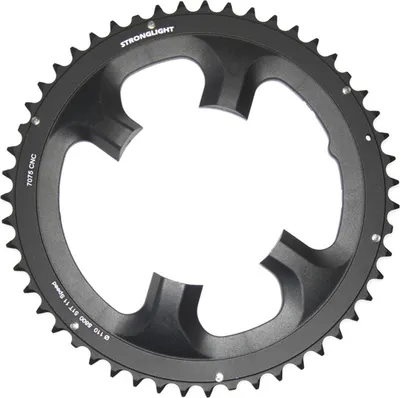 Obrázok produktu pre Predný prevodník Stronglight 7075, 11-prevodový, priemer 110 mm, 50 zubov, kompatibilný s kazetou Shimano FC 5800
