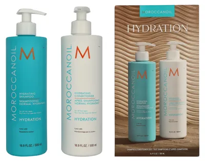 Produktbild von Shampoo 500ml/Conditioner 500ml Moroccanoil Hydration Set
