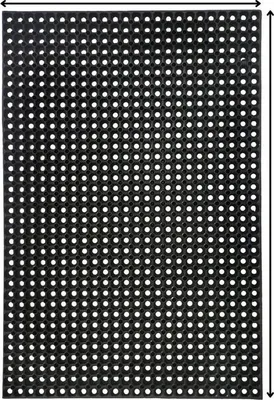 Zdjęcie produktu dla Wycieraczka pod drzwi Domino 80 x 120 cm