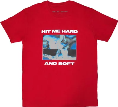 HIT ME HARD AND SOFT Billie Eilish Tシャツ 予約商品】BILLIE EILISH バンドTシャツ ユニセックス: Hit Me Hard