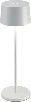 Obrázok produktu pre Stolová lampa na batérie Zafferano Olivia Pro 350 mm biela