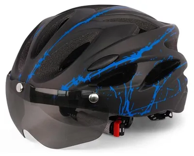Produktbild von Atmungsaktive und sichere Fahrradhelm mit Sonnenvisier für Erwachsene