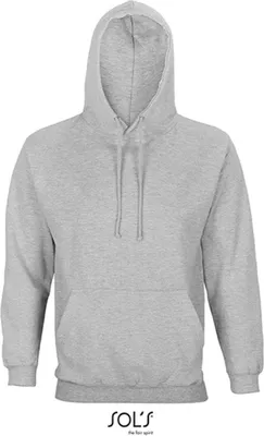 Produktbild von SOLs 03815 | Uni Condor Hooded Sweatshirt - Kapuzenpullover - Farbe: Grey Melange - Größe: XS