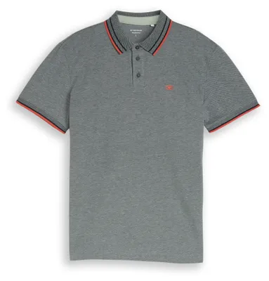 Produktbild von Piqué Poloshirt mit Logo-Print