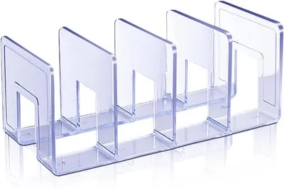 Transparente Regaltrennwand für Schränke, Organizer für Handtaschen und Schuhe, Ideal für Stauraum und Platzersparnis