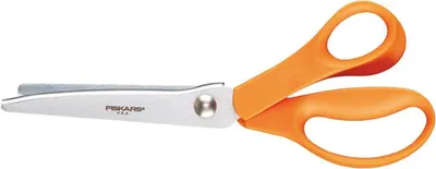 Image de Fiskars 003807 ciseaux à papeterie/artisanat Universal Straight cut Orange, Silver