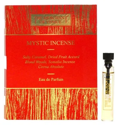 Zdjęcie produktu dla The Merchant of Venice, Mystic Incense, woda perfumowana unisex, pojemność 2 ml
