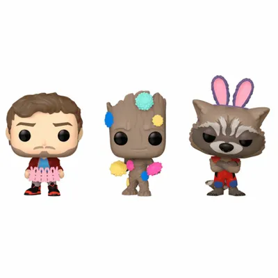 Obrázek produktu pro Marvel Pocket POP! Vinyl figures 3-pack GOTG 4 cm