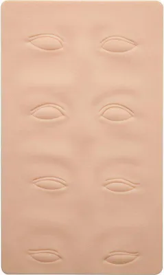 Obrázek produktu pro Cvičební list pro microblading - 3D - silikon