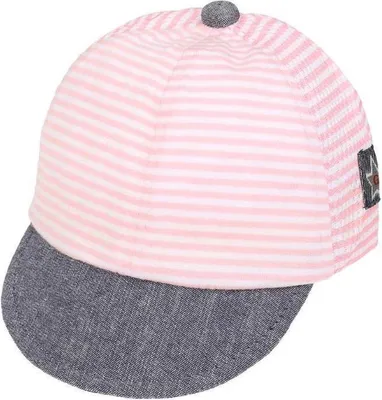 Imagen del producto de CHPN - Gorro - Gorro para bebé - Gorro para niño - Gorro para bebé - Gorro para bebé - Gorro - Gorro de verano - Gorro a rayas - Gorro - Rosa