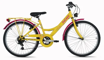 Produktbild von DaCapo DaCapo Kinderfahrrad 24'' Confetti 6 Gänge RH 36 cm