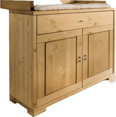 Produktbild von Wickelkommode Vita Kiefernholz Natur 100 x 80 x 90 cm