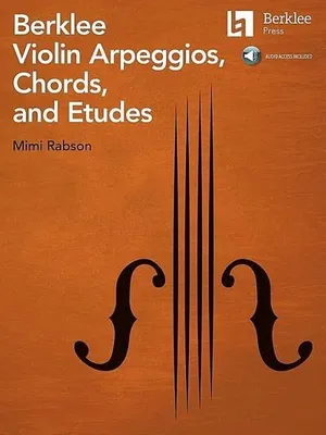 Obrázok produktu pre Berklee Violin Arpeggios, Chords, and Etudes - Book with Online Audio by Mimi Rabson