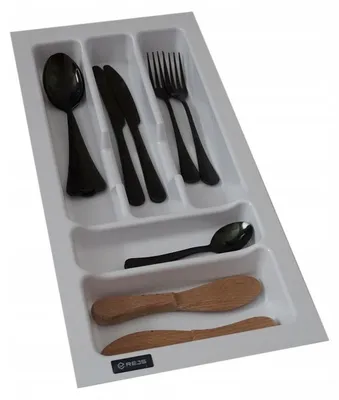 Produktbild von Rejs Schubladeneinsatz Besteck Organizer Weiß